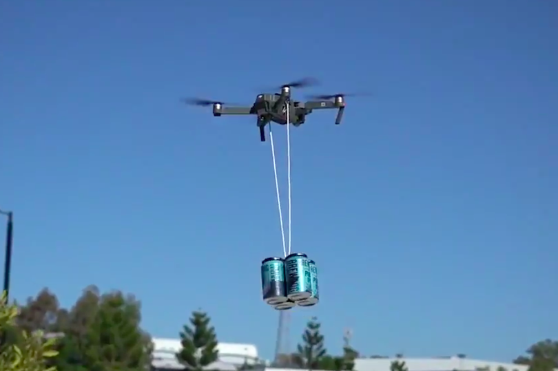 精酿狗（BrewDog)准备用无人机在英国送啤酒