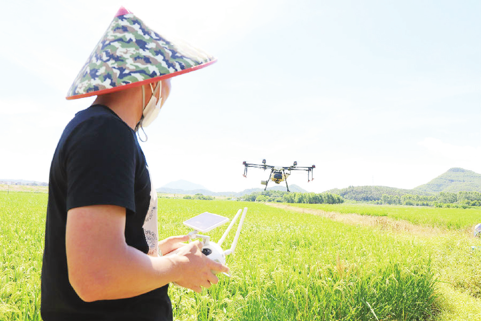 无人机助农提效