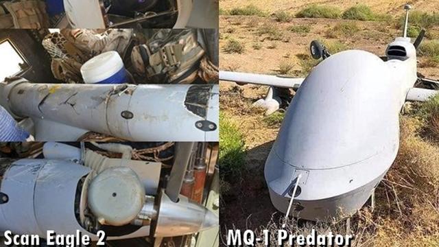 美军多架无人机在伊拉克侦察，突然失控一头摔下，伊朗电子干扰？
