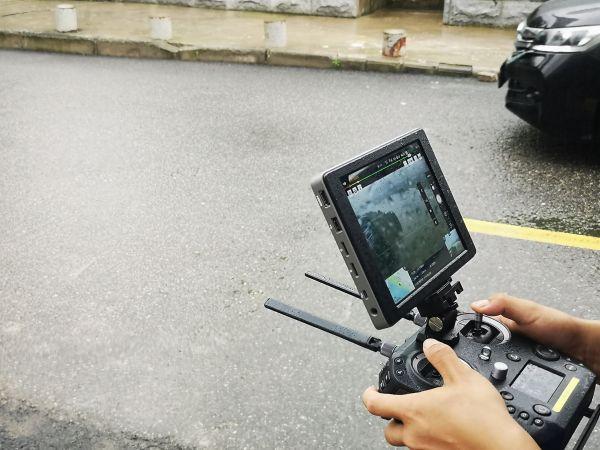 无人机已开始巡堤：落雨不怕，高温也不怕，百米之外也能巡查