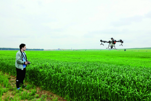 无人机精准施肥
