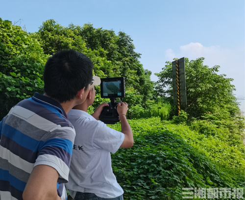长沙防汛巡查用上“5G+无人机”