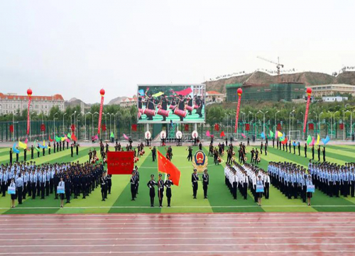 科比特警用无人机在甘肃省公安机关首届警体运动会上精彩亮相