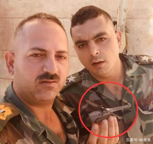 叙利亚政府军缴获微型无人机，美国制造，飞起来像小鸟，难以察觉