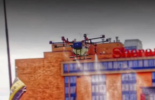 美国企业开发“静电无人机”，号称喷雾消毒无死角