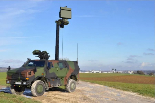 亨索尔特反无人机雷达将装备在德国陆军装甲车上