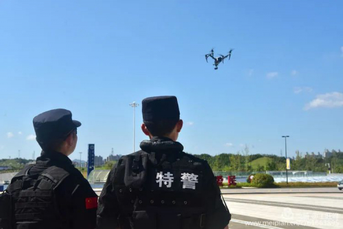 瓷都特警无人机实现首飞，创新巡逻模式！