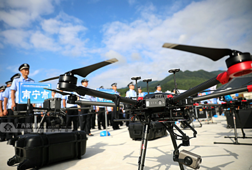 广西举办首届警用无人机大比武