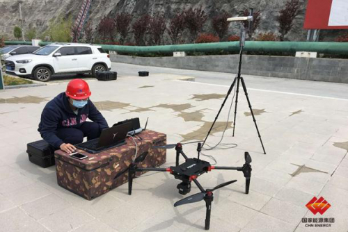 国家能源集团大渡河双江口电站应用5G+无人机巡检地灾