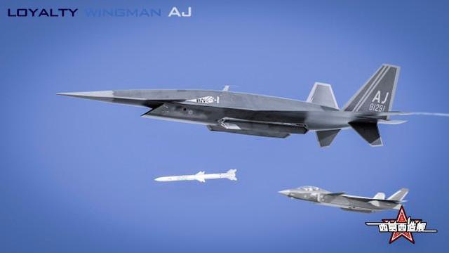 网友畅想歼20大改，双座威龙配上暗箭无人机，将颠覆未来空战