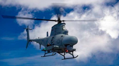 又出事！美军一架MQ-8B无人机在基地内坠毁