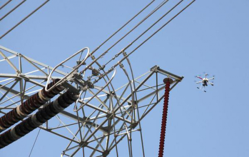 国网崇仁县供电公司无人机上阵助力雨后特巡