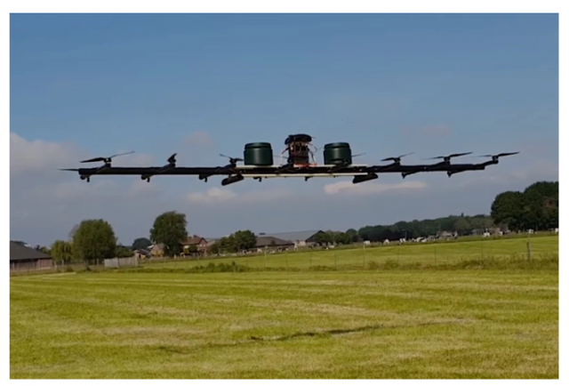 荷兰创企开发“增程式”农用无人机 将不会受到电池续航能力的限制
