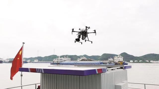 长江干线全自主智能巡航无人机成功试飞