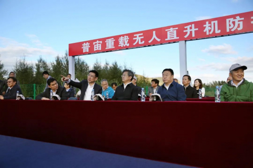 侦察+灭火 普宙无人机兴安盟消防实战演练成功举行