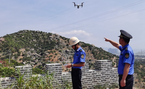 漳州开发区启用无人机 助力城市管理