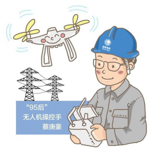 巡检无人机“换装”后，与白鹭不再危险“邂逅”！