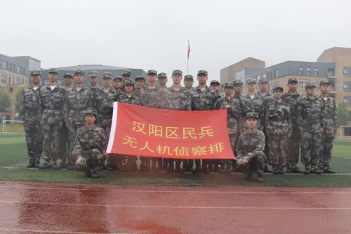 高能来袭！武汉晴川学院民兵无人机侦查排训练取得优异成果