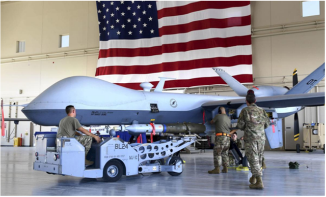 毫不掩饰！美无人机部队参演，臂章内容对中国“恶意满满”！