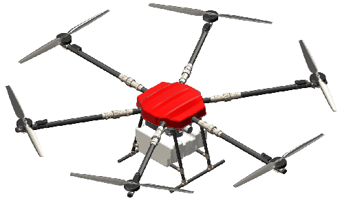 UYD50油电混合动力植保无人机