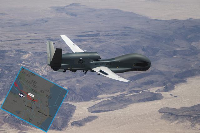 美军侦察机CL-600和俄罗斯Krasuha-2O电子战系统