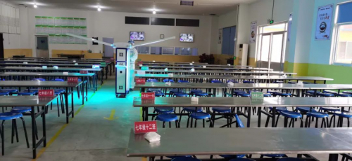 消杀活动走进杭州路小学，确保师生安全健康