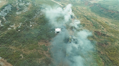 无人机加入“钢铁运输线”