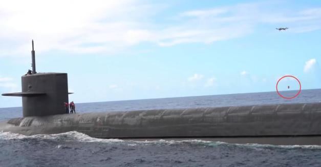 美军学中国用无人机送快递！美媒：那是核潜艇，隐藏半天全暴露了
