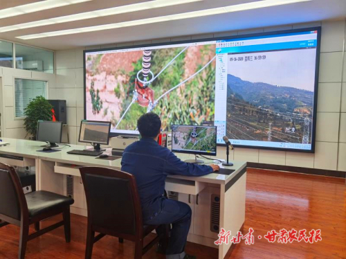 天水供电公司运用大数据研判无人机巡检