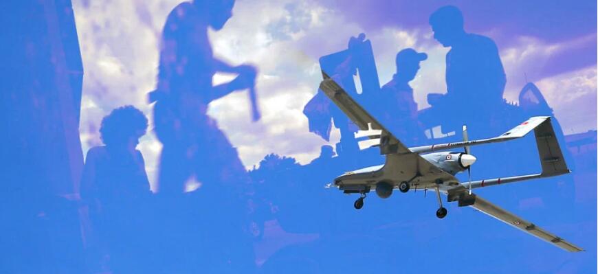 神勇！亚美尼亚士兵用步枪击落阿塞拜疆无人机，当场凌空爆炸