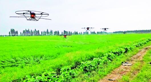 酒泉市农用植保无人机作业面积超过20万亩