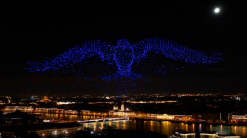 u-blox 定位技术助力无人机灯光秀呈上创纪录表演