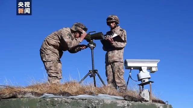 望远镜、无人机、巡逻套装……这支雪域高原连队管边控边不一样