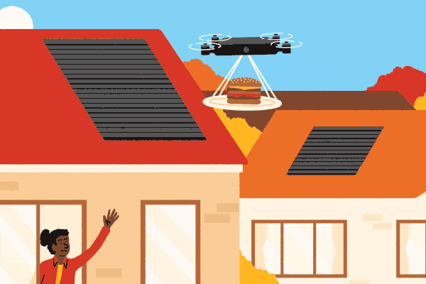 外媒：未来无人机送货或重塑家居设计风格