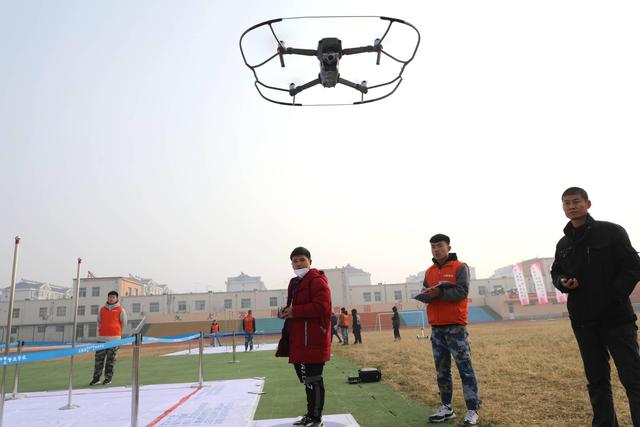 滨州市无人机选拔大赛在无棣县职业中专举行