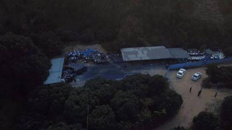 东莞违法加工厂藏匿在荔枝林，被无人机高空侦查识破！