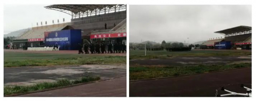 慧明捷受邀参与2020德阳公安特巡警红蓝对抗演练