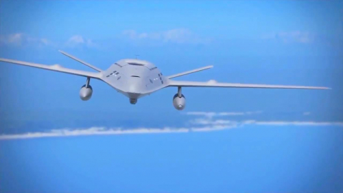 波音首次试飞带有加油舱的MQ-25加油无人机