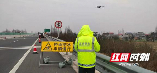 无人机护航，益阳高速开启两栖巡逻时代