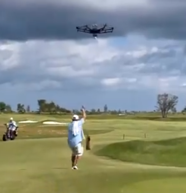 迈克尔·乔丹（Michael Jordan）高尔夫球场现已提供无人机送货服务