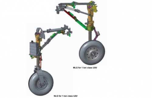印度神秘隐形无人机研制取得“里程碑”：缩比样机的起落架造好了