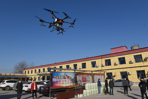 深州市魏家桥镇：爱心无人机抗“疫”显身手