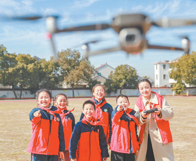 无人机飞起来了