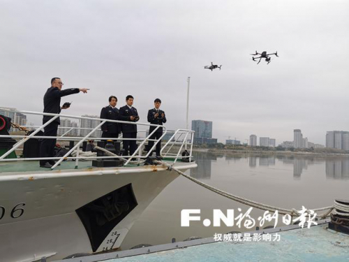 福州在全省率先将无人机用于海洋与渔业实战执法