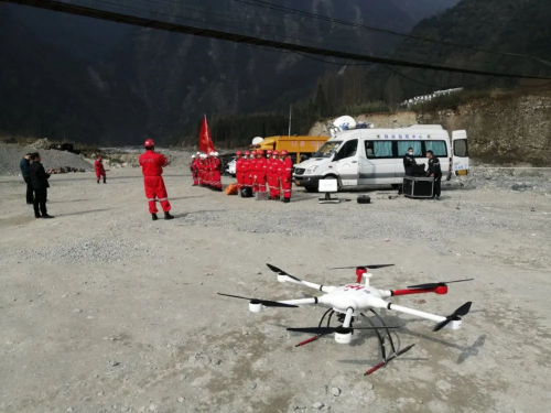 慧明捷参与2021年成都市地震应急演练