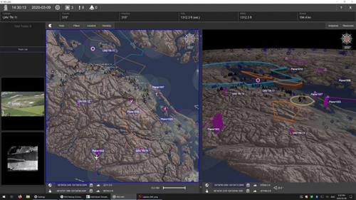 Kongsberg Geospatial公司团队演示新型超视距无人机飞行态势感知系统