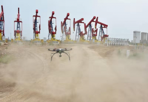 无人机来啦! 巡线再添好帮手