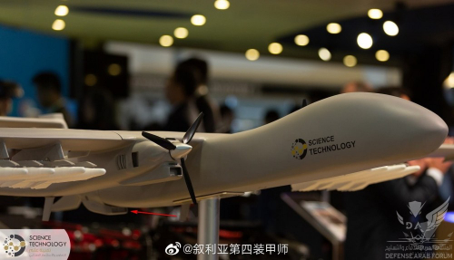 沙特三引擎重型无人机具有中国血统
