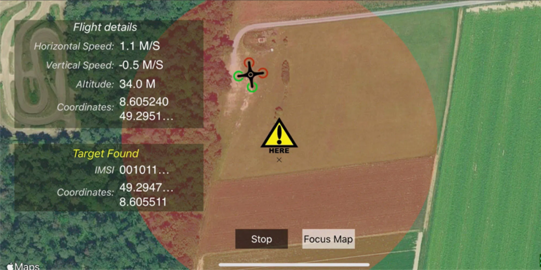 新点子！搜索和救援无人机使用电话信号寻找失踪者