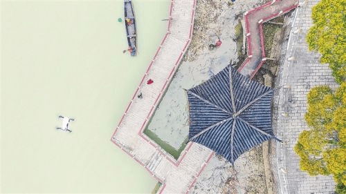 湖州：无人机巡河 高效无盲区